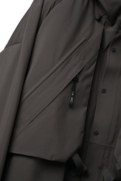 画像をギャラリービューアに読み込む, F/CE. PERTEX WATERPROOF LAYERING SHELL 2.0 (BROWN)