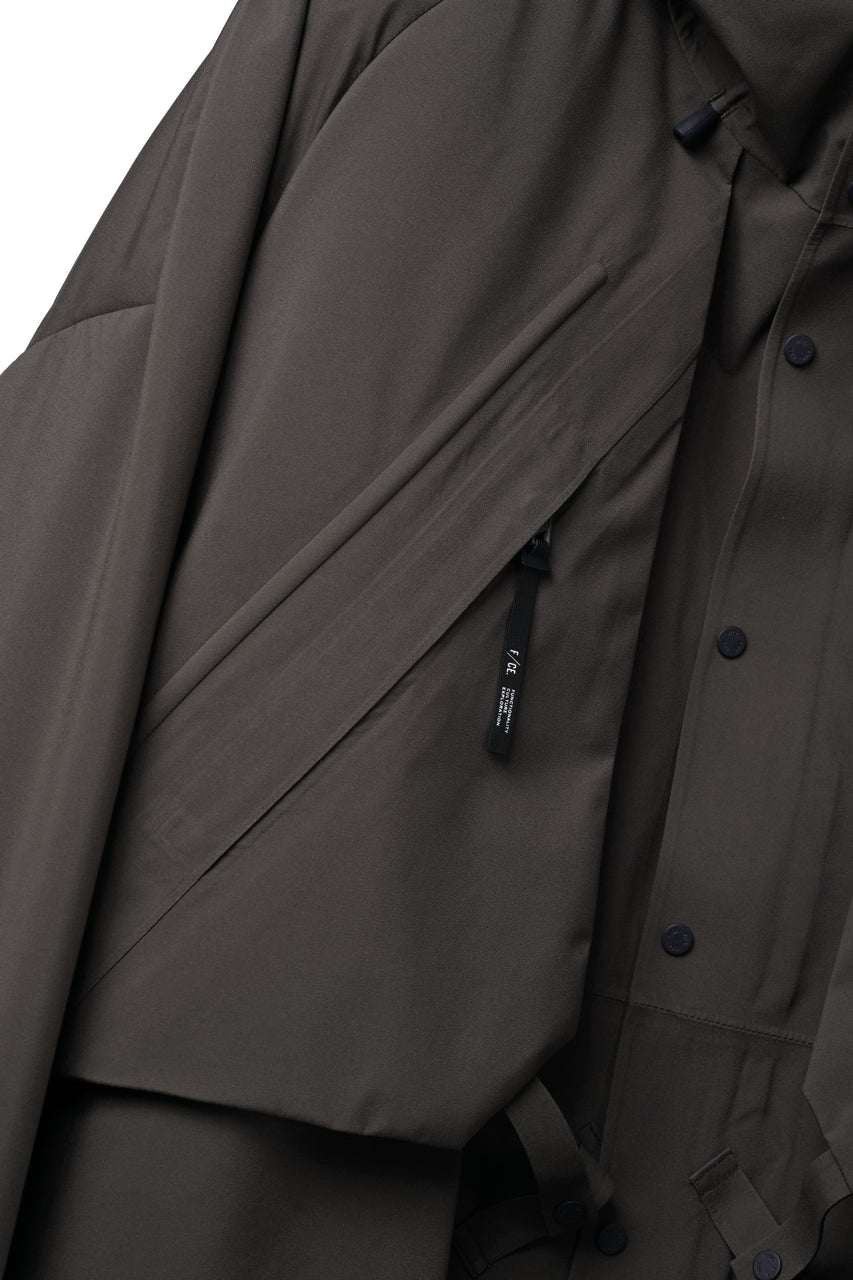 画像をギャラリービューアに読み込む, F/CE. PERTEX WATERPROOF LAYERING SHELL 2.0 (BROWN)
