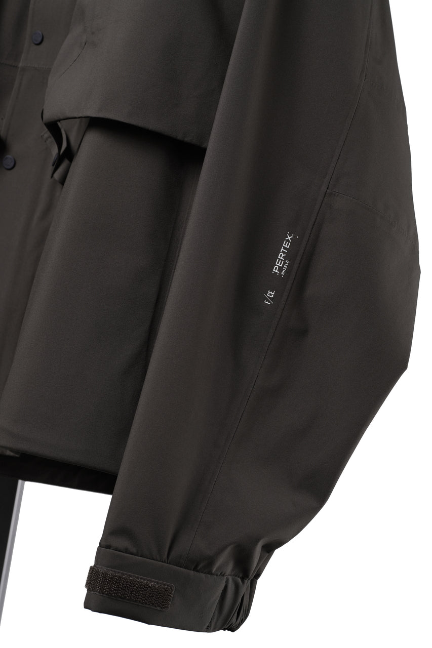 画像をギャラリービューアに読み込む, F/CE. PERTEX WATERPROOF LAYERING SHELL 2.0 (BROWN)