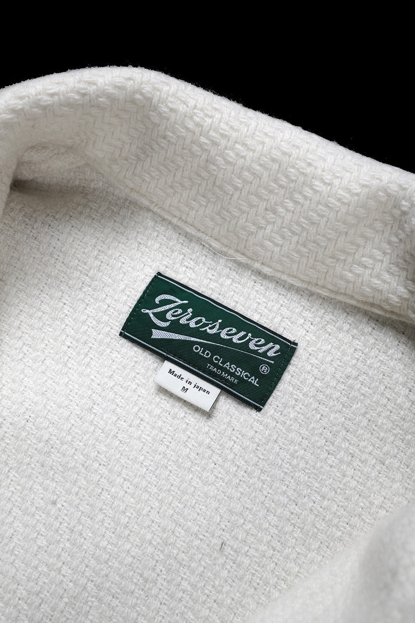 N/07 OPEN COLLAR L/S SHIRT / FRENCH CARZE (WHITE)
