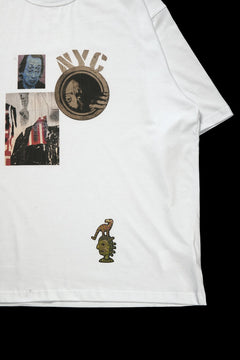 Load image into Gallery viewer, ISABEL BENENATO Comfort Size Print T-Shirt of Cotton Jersey (WHITE)