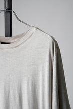 画像をギャラリービューアに読み込む, thom/krom OBJECT DYED T-SHIRT / SLIM FIT (COLD DYE STONE)