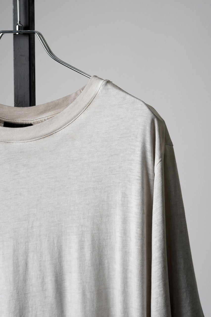 画像をギャラリービューアに読み込む, thom/krom OBJECT DYED T-SHIRT / SLIM FIT (COLD DYE STONE)