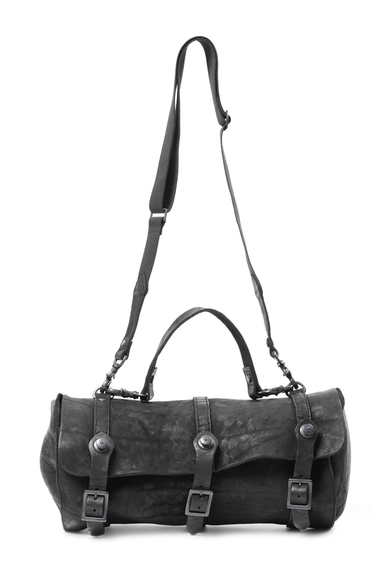 ISAMU KATAYAMA BACKLASH DOUBLE SHOULDER GARMENT-DYED ROLL BAG