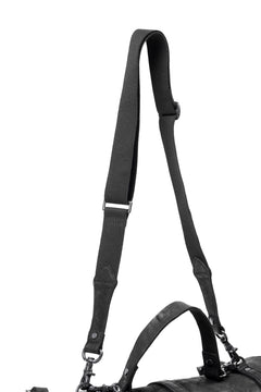 Load image into Gallery viewer, ISAMU KATAYAMA BACKLASH ITALY SHOULDER GARMENT-DYED BACKPACK (BLACK)