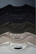 画像をギャラリービューアに読み込む, A.F ARTEFACT LAYERED CREW NECK TOP / WAFFLE KNIT JERSEY (KHAKI)