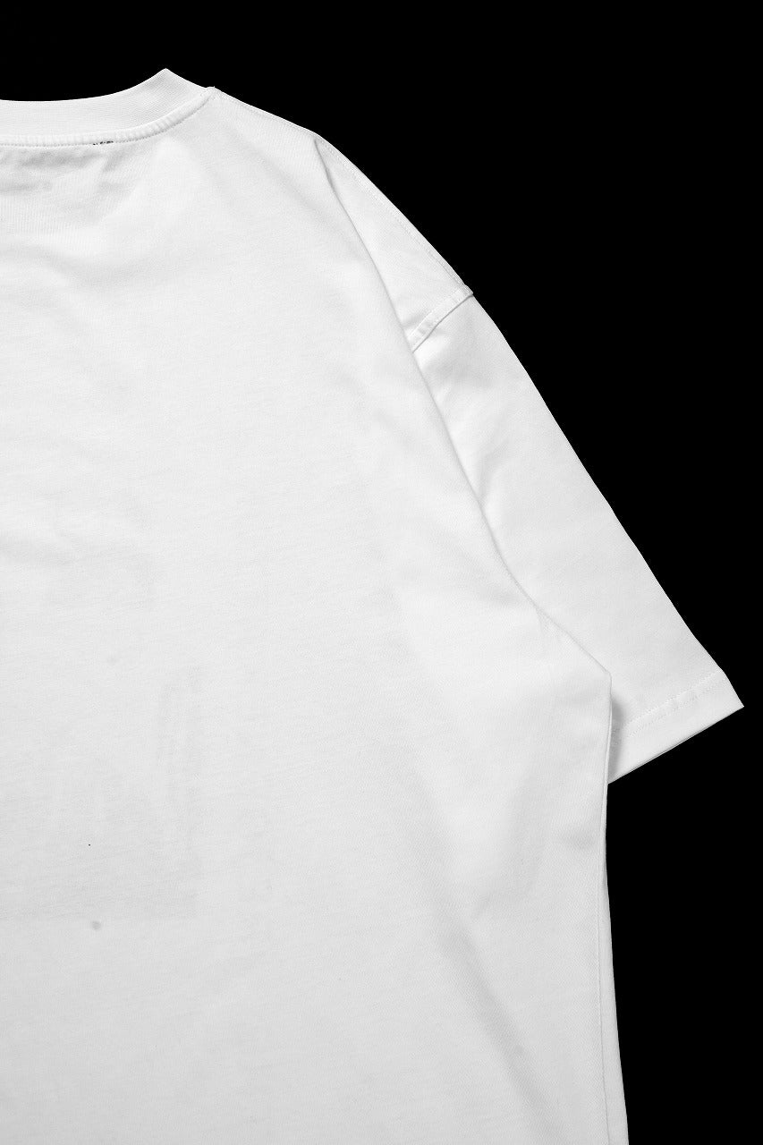 Load image into Gallery viewer, ISABEL BENENATO Comfort Size Print T-Shirt of Cotton Jersey (WHITE)