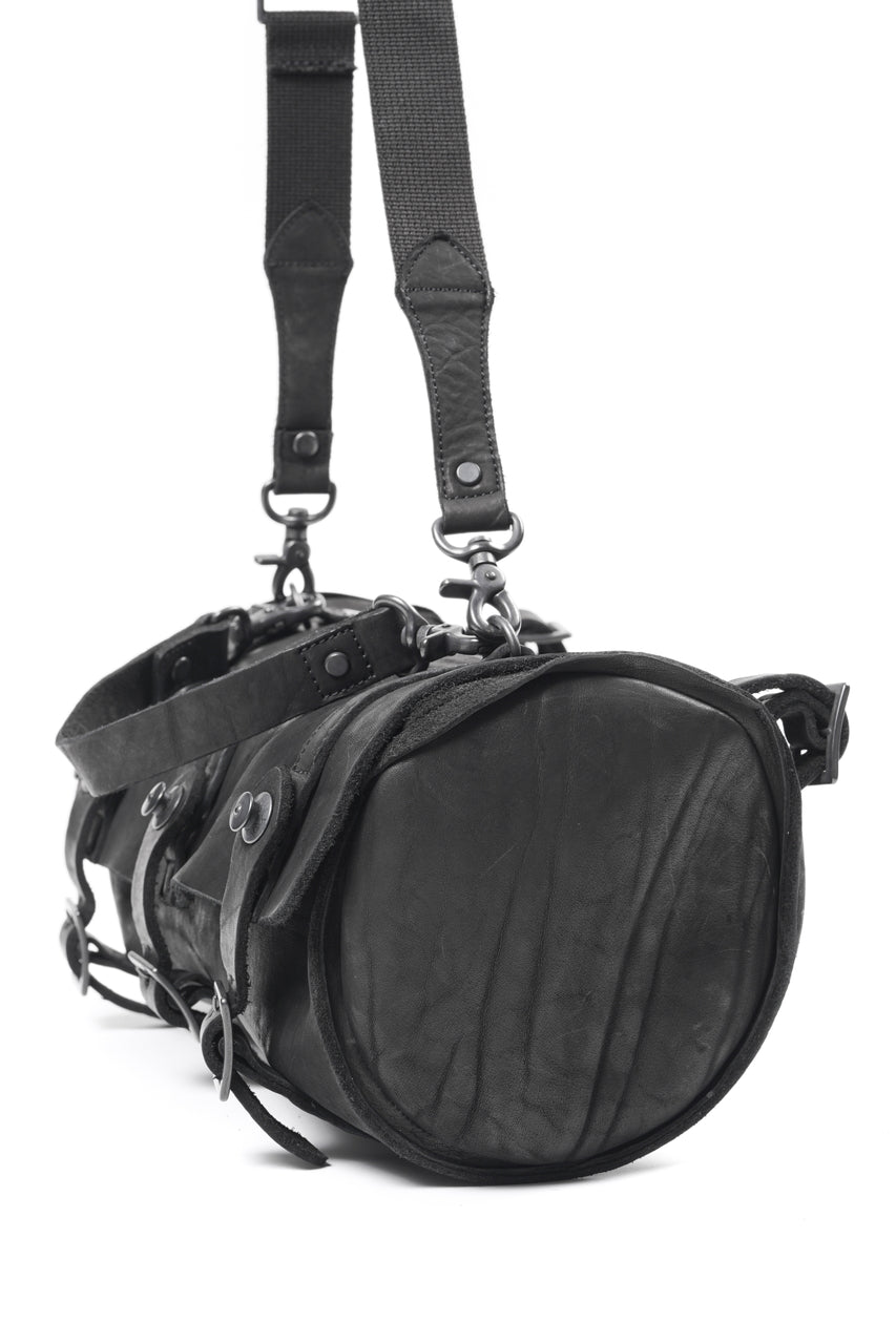 Load image into Gallery viewer, ISAMU KATAYAMA BACKLASH ITALY SHOULDER GARMENT-DYED BACKPACK (BLACK)