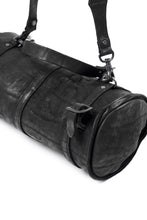 Load image into Gallery viewer, ISAMU KATAYAMA BACKLASH ITALY SHOULDER GARMENT-DYED BACKPACK (BLACK)