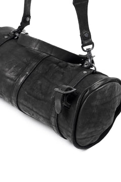 Load image into Gallery viewer, ISAMU KATAYAMA BACKLASH ITALY SHOULDER GARMENT-DYED BACKPACK (BLACK)