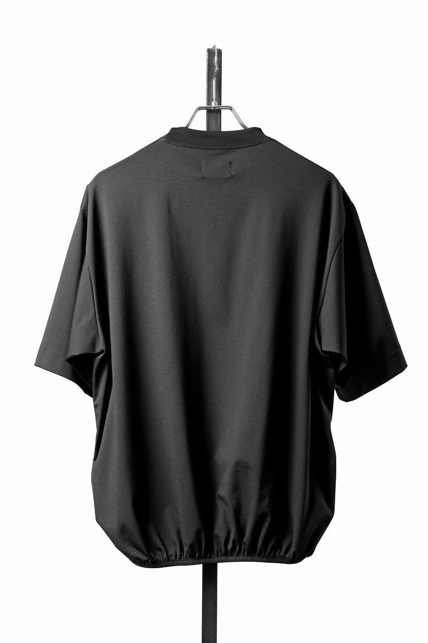 Load image into Gallery viewer, TARO HORIUCHI / th products Warm Up S/S Tee / high gauge bare smooth (black)