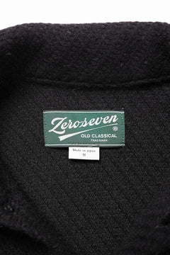 Load image into Gallery viewer, N/07 OPEN COLLAR L/S SHIRT / FRENCH CARZE (BLACK)