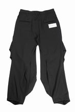 画像をギャラリービューアに読み込む, beauty : beast CROISSANT FLARE DOUBLE POCKET PANTS / SOLID VERSION (BLACK)