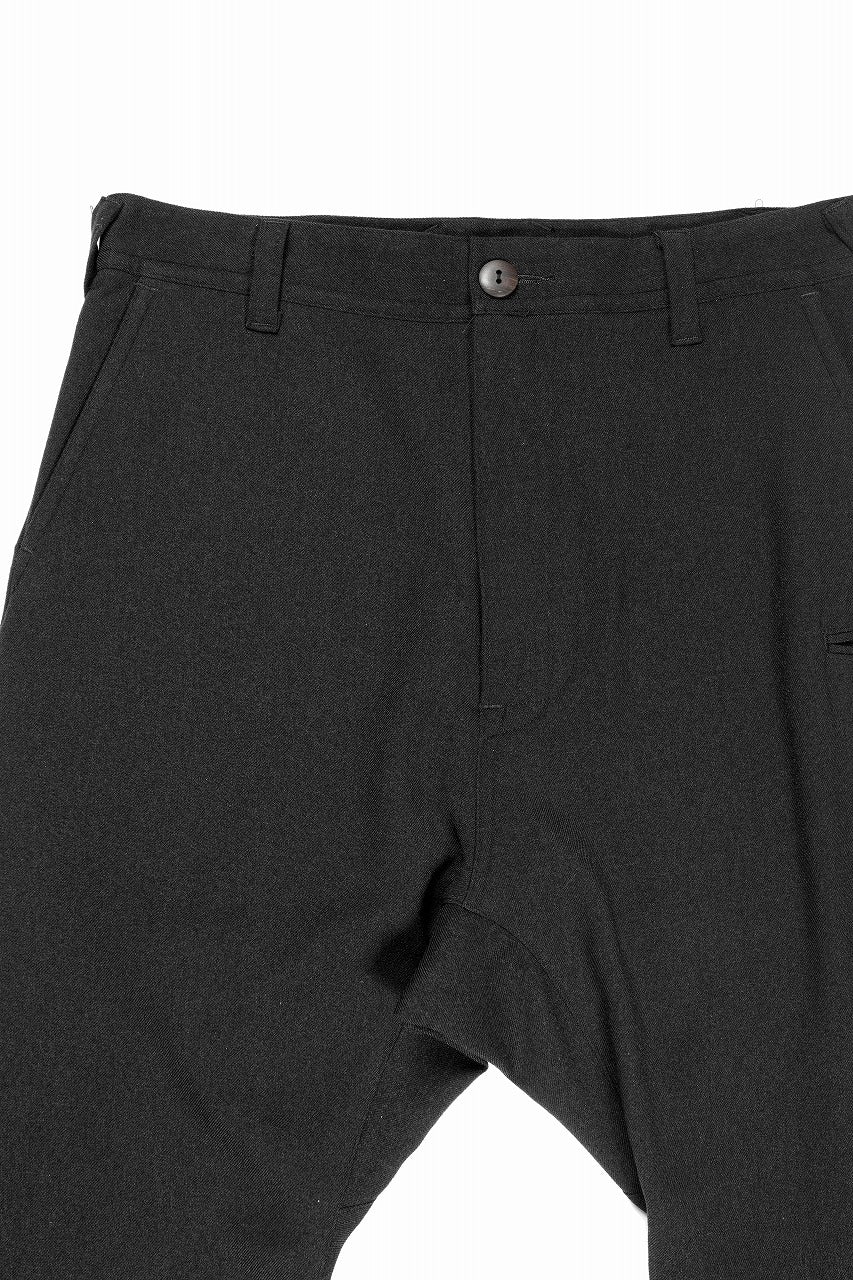 画像をギャラリービューアに読み込む, beauty : beast BLIND FLARE SKINNY SAROUEL PANTS (BLACK)