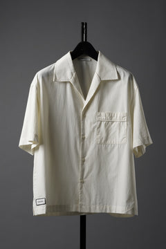 画像をギャラリービューアに読み込む, entire studios SS OPEN COLLAR SHIRT (OFF WHITE)