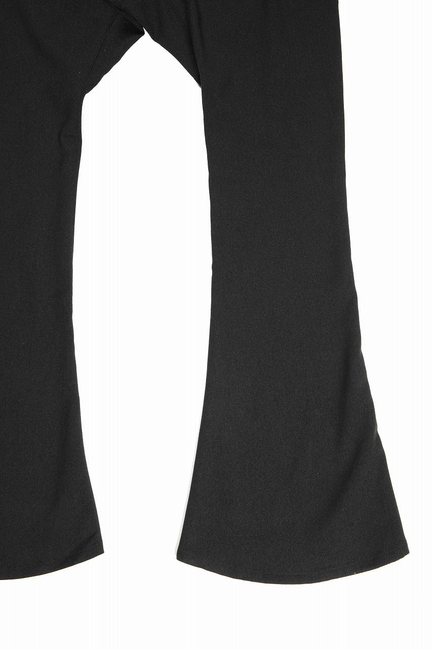 画像をギャラリービューアに読み込む, beauty : beast BLIND FLARE SKINNY SAROUEL PANTS (BLACK)