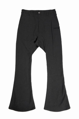 beauty : beast BLIND FLARE SKINNY SAROUEL PANTS (BLACK)