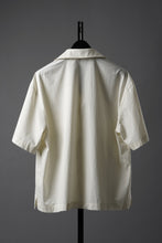 画像をギャラリービューアに読み込む, entire studios SS OPEN COLLAR SHIRT (OFF WHITE)