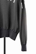 画像をギャラリービューアに読み込む, FULLCOUNT "LIL' BIT" FADING SWEAT SHIRT / ORIGINAL CIRCULAR FLEECE (BLACK)