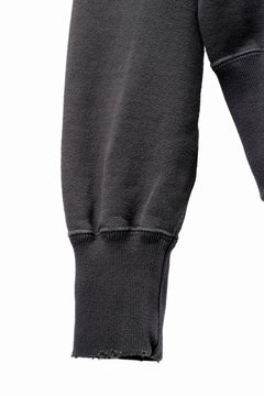 画像をギャラリービューアに読み込む, FULLCOUNT "LIL' BIT" FADING SWEAT SHIRT / ORIGINAL CIRCULAR FLEECE (BLACK)