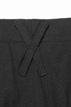 画像をギャラリービューアに読み込む, beauty : beast 6Q LAYERED SAROUEL PANTS (BLACK)