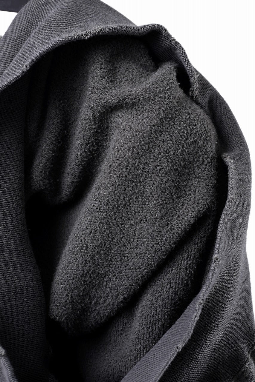 画像をギャラリービューアに読み込む, FULLCOUNT "LIL' BIT" FADING SWEAT SHIRT / ORIGINAL CIRCULAR FLEECE (BLACK)