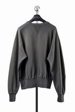 Load image into Gallery viewer, FULLCOUNT FADING SWEAT SHIRT / ORIGINAL CIRCULAR FLEECE (BLACK)