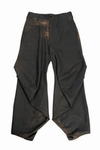 画像をギャラリービューアに読み込む, beauty : beast CROISSANT FLARE DOUBLE POCKET PANTS / PIGMENT PRINT VERSION (BROWN)