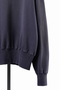 Load image into Gallery viewer, FULLCOUNT FADING SWEAT SHIRT / ORIGINAL CIRCULAR FLEECE (EGG PLANT)