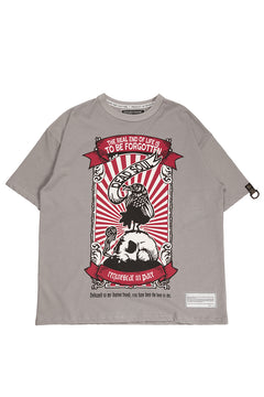 画像をギャラリービューアに読み込む, beauty : beast ESSENTIAL GRAPHIC LINE TEE (REQUIEM / LIGHT MOCHA)