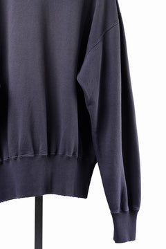 Load image into Gallery viewer, FULLCOUNT FADING SWEAT SHIRT / ORIGINAL CIRCULAR FLEECE (EGG PLANT)