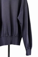 Load image into Gallery viewer, FULLCOUNT "LIL' BIT" FADING SWEAT SHIRT / ORIGINAL CIRCULAR FLEECE (EGG PLANT)