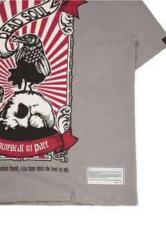 画像をギャラリービューアに読み込む, beauty : beast ESSENTIAL GRAPHIC LINE TEE (REQUIEM / LIGHT MOCHA)