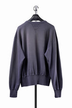 Load image into Gallery viewer, FULLCOUNT FADING SWEAT SHIRT / ORIGINAL CIRCULAR FLEECE (EGG PLANT)