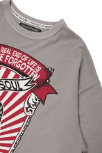 画像をギャラリービューアに読み込む, beauty : beast ESSENTIAL GRAPHIC LINE TEE (REQUIEM / LIGHT MOCHA)