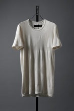 画像をギャラリービューアに読み込む, A.F ARTEFACT DEFORMED STRIPE PATTERN SLIM TEE (CREAM)