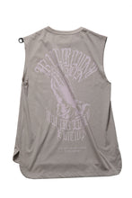 画像をギャラリービューアに読み込む, beauty : beast ESSENTIAL GRAPHIC LINE SLEEVELESS TEE (PRAYER / LIGHT MOCHA)