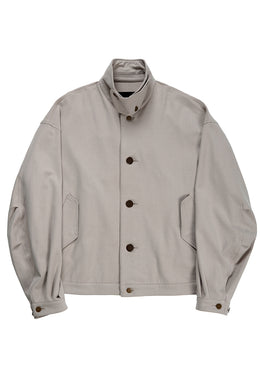 beauty : beast LAPEL COLLAR SHIRTS JACKET (BEIGE)