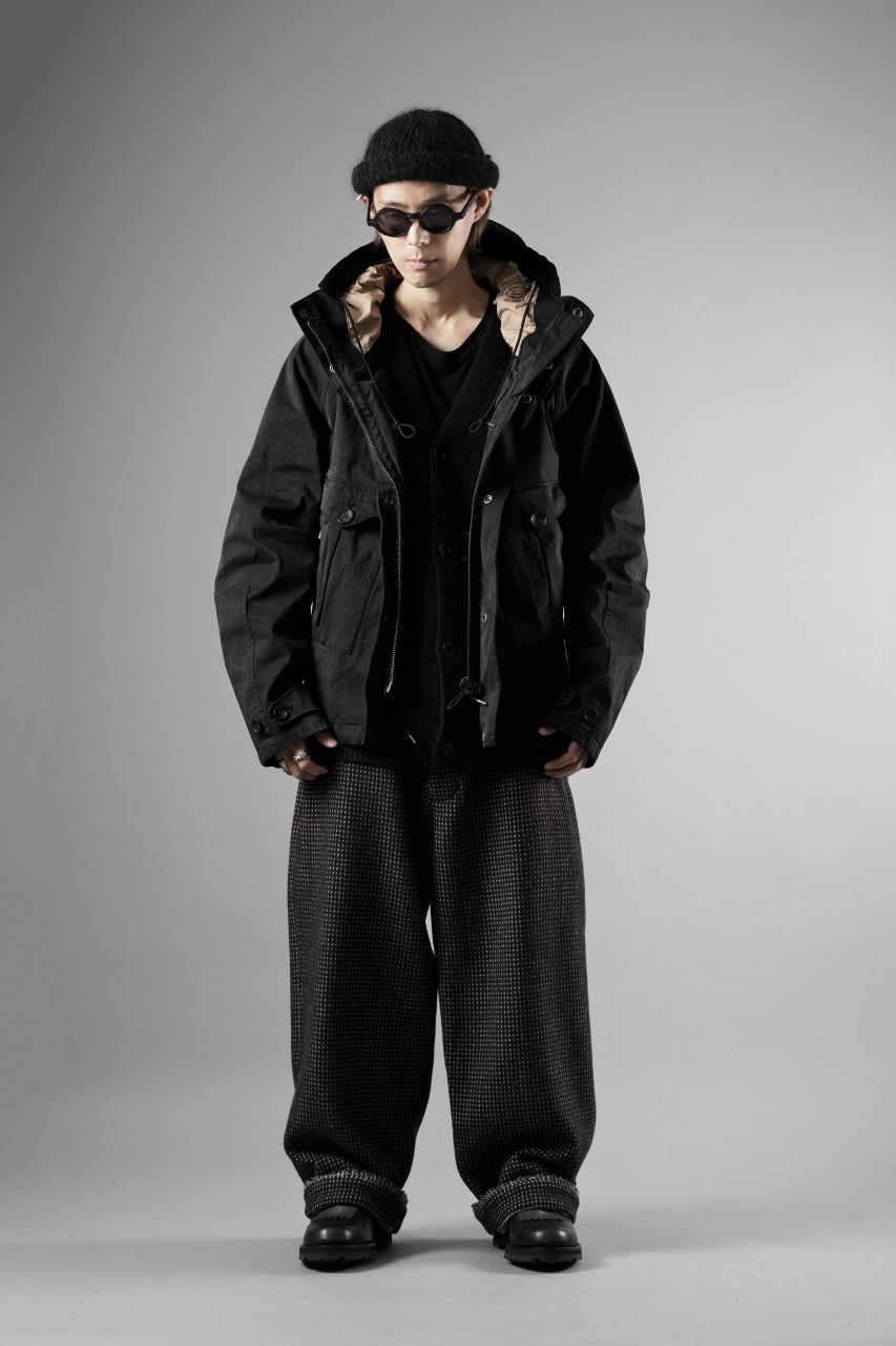 画像をギャラリービューアに読み込む, Ten c TEMPEST ANORAK JACKET / GARMENT DYED OJJ (NERO)