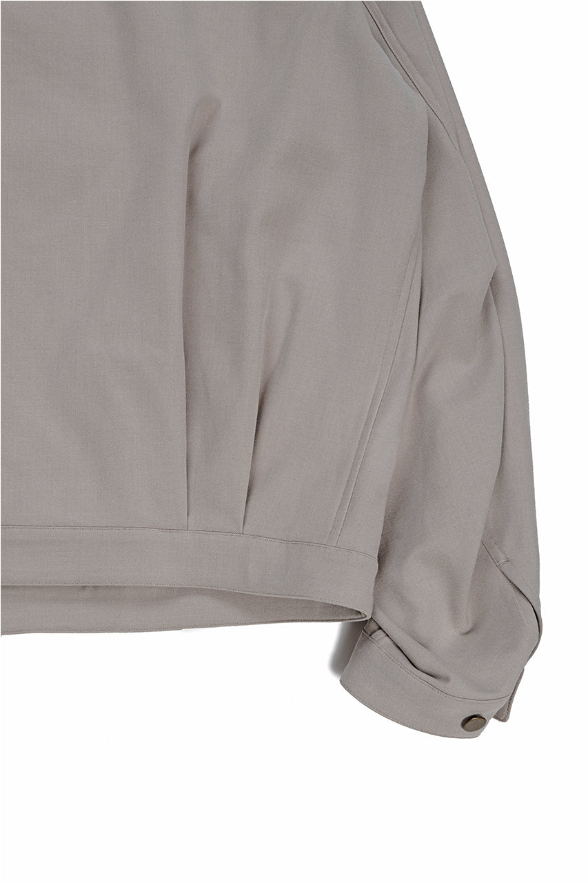 beauty : beast LAPEL COLLAR SHIRTS JACKET (BEIGE)