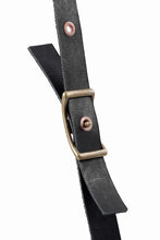 Load image into Gallery viewer, ierib x LOOM exclusive Medicine Bag / Saddle Leather (BLACK)