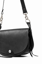 Load image into Gallery viewer, ierib x LOOM exclusive Medicine Bag / Saddle Leather (BLACK)