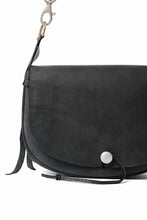 Load image into Gallery viewer, ierib x LOOM exclusive Medicine Bag / Saddle Leather (BLACK)