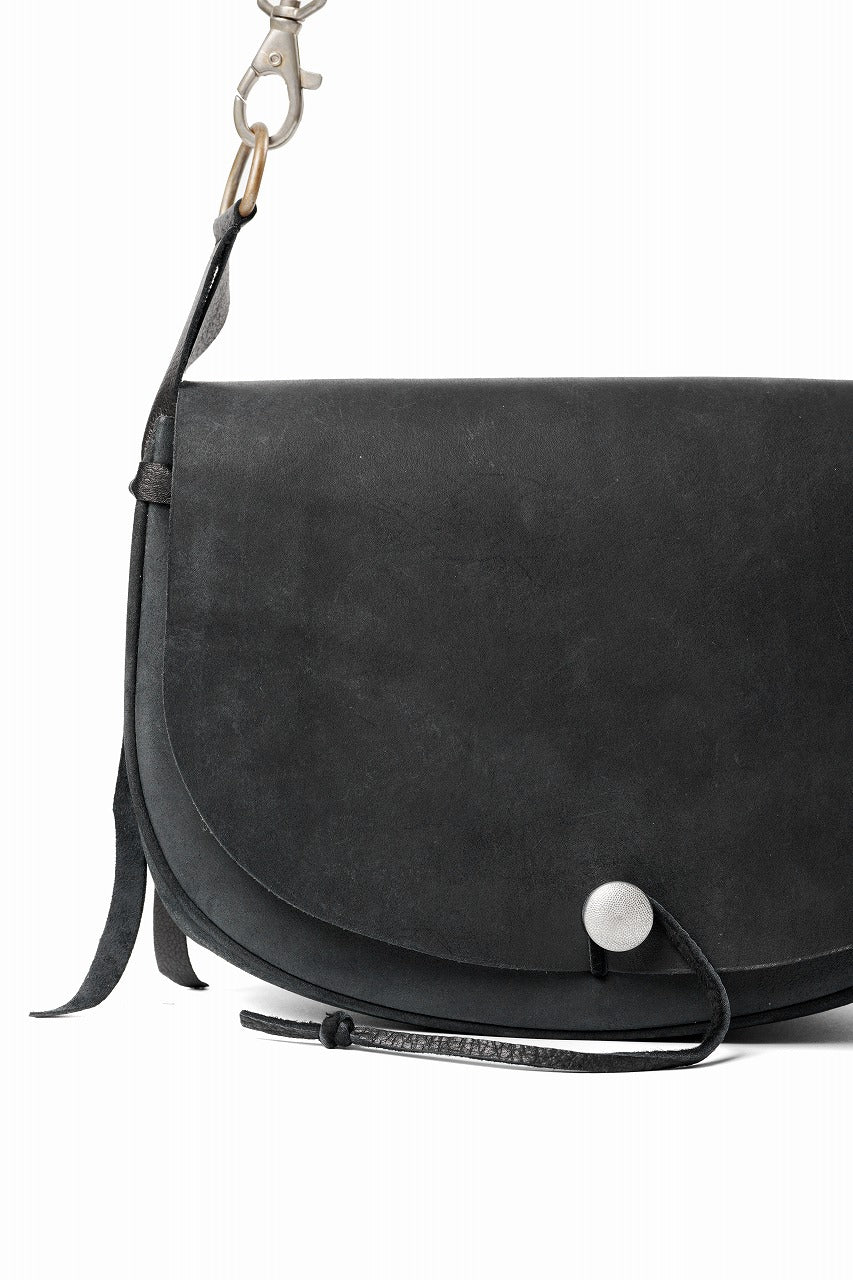 Load image into Gallery viewer, ierib x LOOM exclusive Medicine Bag / Saddle Leather (BLACK)