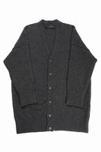 Load image into Gallery viewer, ISABEL BENENATO Yak Long Cardigan (GRAPHITE)