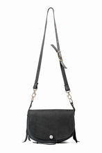 Load image into Gallery viewer, ierib x LOOM exclusive Medicine Bag / Saddle Leather (BLACK)