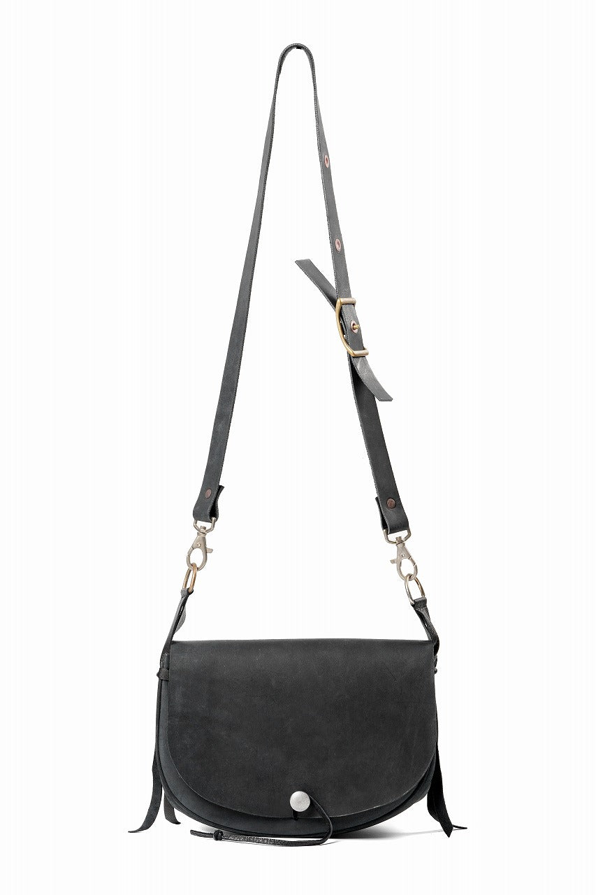 Load image into Gallery viewer, ierib x LOOM exclusive Medicine Bag / Saddle Leather (BLACK)