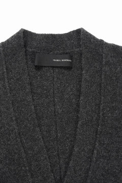 Load image into Gallery viewer, ISABEL BENENATO Yak Long Cardigan (GRAPHITE)