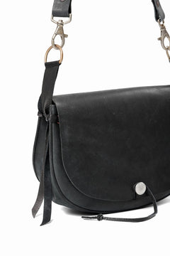 Load image into Gallery viewer, ierib x LOOM exclusive Medicine Bag / Saddle Leather (BLACK)