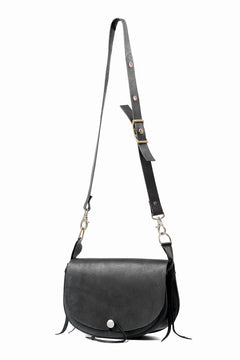 Load image into Gallery viewer, ierib x LOOM exclusive Medicine Bag / Saddle Leather (BLACK)